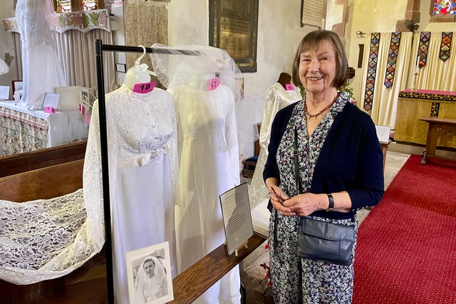 Wedding dress fest enjoyed in village