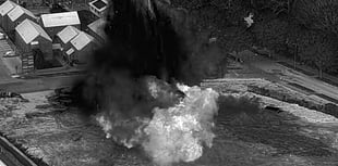 World War Two bomb safely detonated in Plymouth