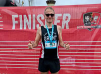 TAC's Grant breaks three-hour mark