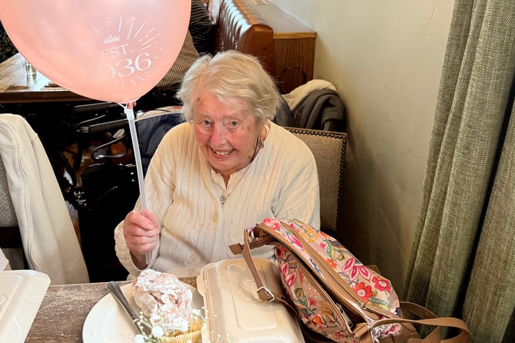 Sybil Heathcock joins in the ninetieth birthday celebrations of Horrabridge and Sampford Spiney WI in her own ninetieth year.
