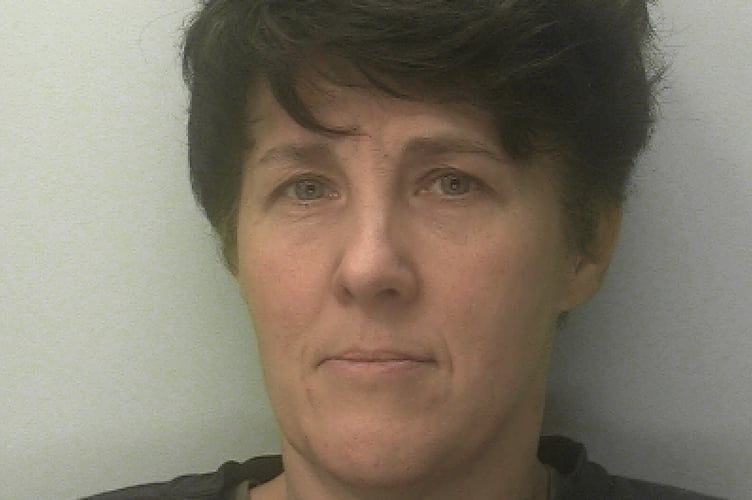 Monika Richards of Okehampton, jailed for helping prisoner at Exeter Prison