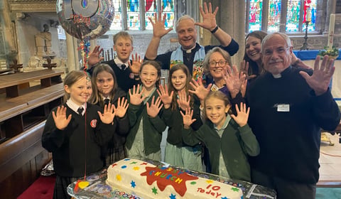 Ten years of 'messy' play and worship