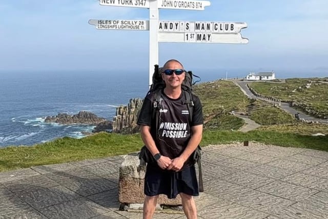 Charity hiker passes through Okehampton today