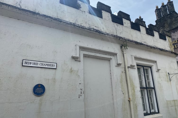 The former estate office of the Bedford Estate in Tavistock could become a holiday let.