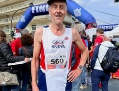 Tavistock runner Dave Chanter led the Great Britain team to fifth in the European Masters Athletics Championships in Sicily.