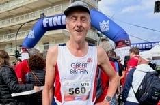 Veteran runner's international success
