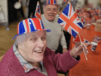 Hatherleigh Nursing Home celebrates VE Day with street party