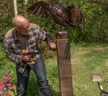 Woodland garden welcoming the community