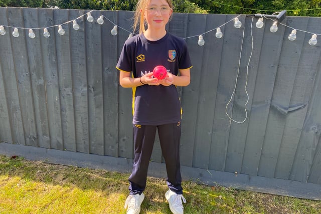 Hat-trick heroics by teen cricketer