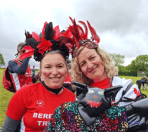 Trekkers trio tackle Plymouth half