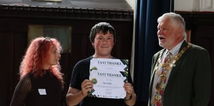Town civic celebration of volunteers 