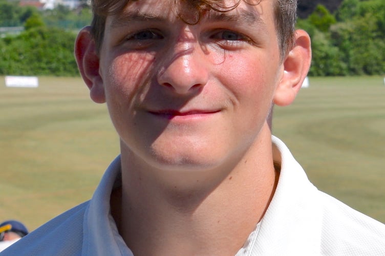 Lewdown bowler Matt Maynard