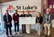 Plymouth-based housebuilder donates thousands to St Luke's Hospice