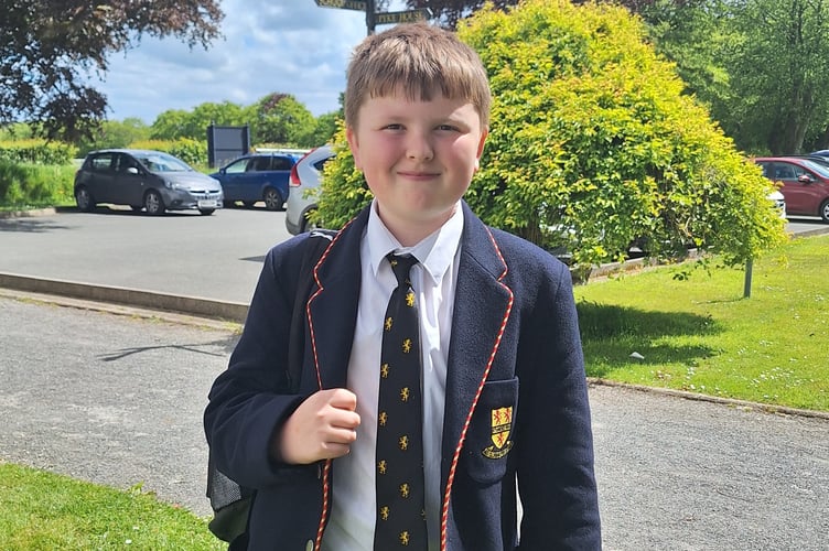 Shebbear College pupil Henry Boucher is appearing on TV this weekend.
