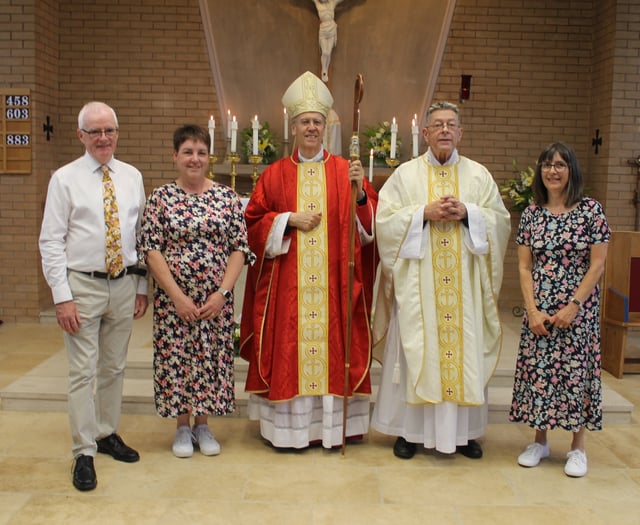 New Roman Catholic Bishop visits Crediton
