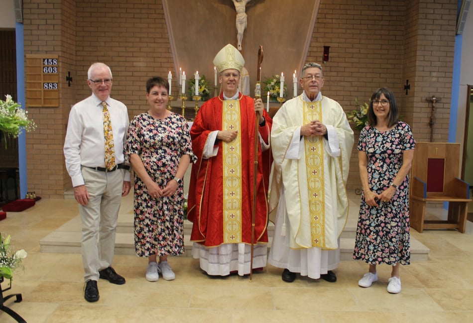 New Roman Catholic Bishop visits Crediton
