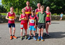 Okehampton Running Club juniors shine at Langstone fell race