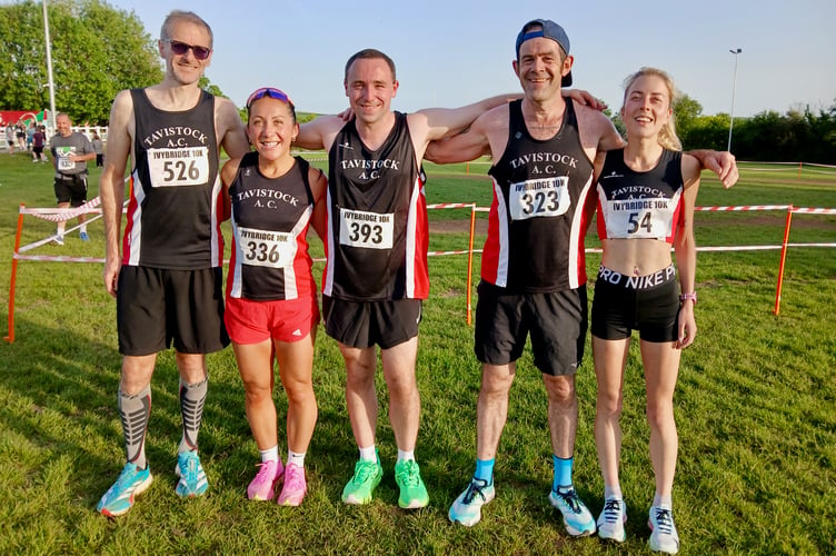 TAC Ivybridge 10km team impressed in the heat with age group and course record achievers.