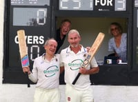 A record-breaking batting partnership