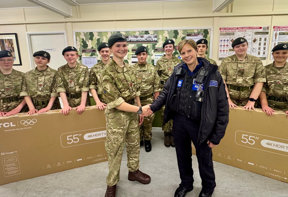 Army cadets' digital skills boost