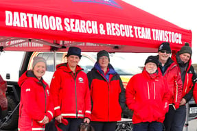 Dartmoor Search Rescue Team Tavistock is inviting members of the public to meet the volunteer rescuers at an open day at their HQ on Saturday, June 6. The team is pictured spreading the word a previous public relations event.