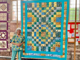 Quilt exhibition draws crowds to parish church