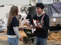 Singing in harmony to the cows