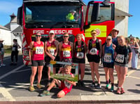 ORC on fire at fireman's charity 10k