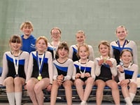 Podiums aplenty for Okehampton Flyers gymnasts
