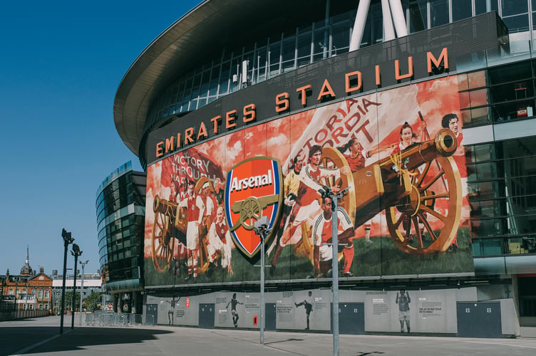 Arsenal's Emirates Stadium, London