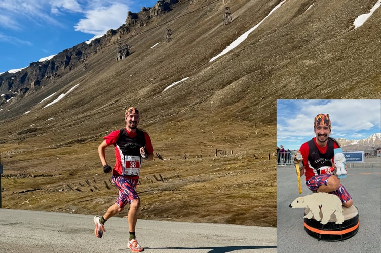 Adam Holland in the Arctic Circle