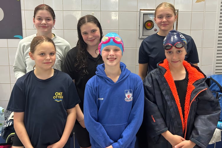 Okehampton Otters at Devon County Sprints