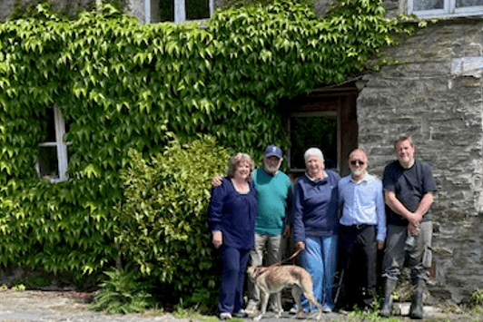 The volunteer counsellors who are campaigning for Haye Mill counselling sessions in Callington to be saved from closure.