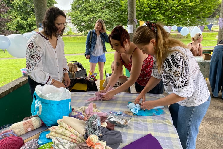Ukrainian doll making, part of last year's Respect Fest.