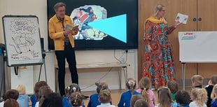 Famous storytellers entrance pupils