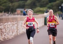 Okehampton Running Club duo delight at Dawlish Coastal Dash