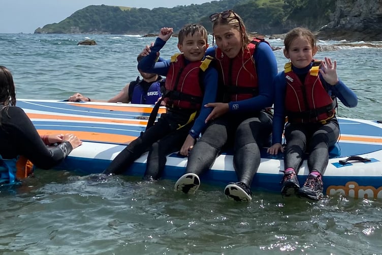 Schools in West Devon run by the Learning Academy Partnership have been recognised for their SEND team excellence. Pictured are pupils enjoying outdoor learning.