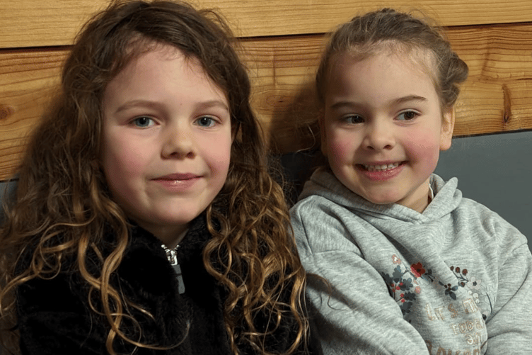 Bella Jackson and Bella Willcocks from Okehampton