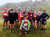 ORC land Burrator Horseshoe team prize