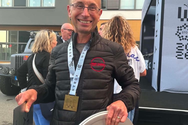 Kevin Marshall wins his age group gym world championship at a Lifton gym.
