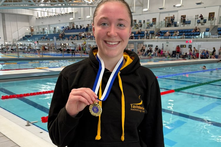Tavistock Swimming Club's Charlotte Walker shone at Devon ASA sprint meet.