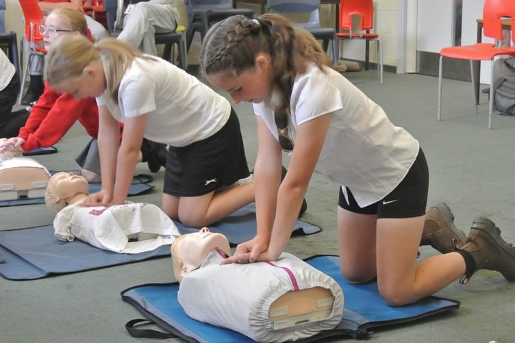 OkePads CPR school training