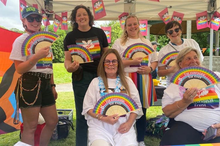 National Trust SW celebrate TaviPride.