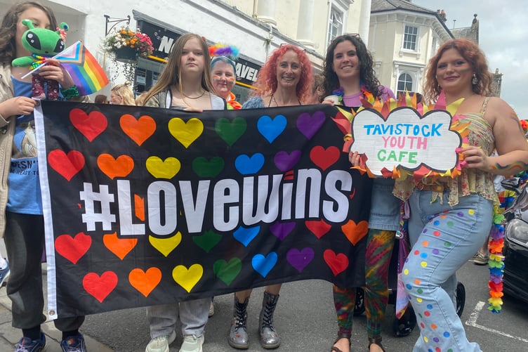 Tavistock Youth Cafe celebrates diversity and difference at TaviPride.