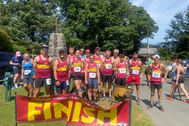 ORCs at Cosdon Hill fell race