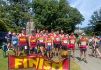 Okehampton Running Club take on Cosdon Hill fell race