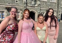 Tavistock students let off steam in leaving prom finery
