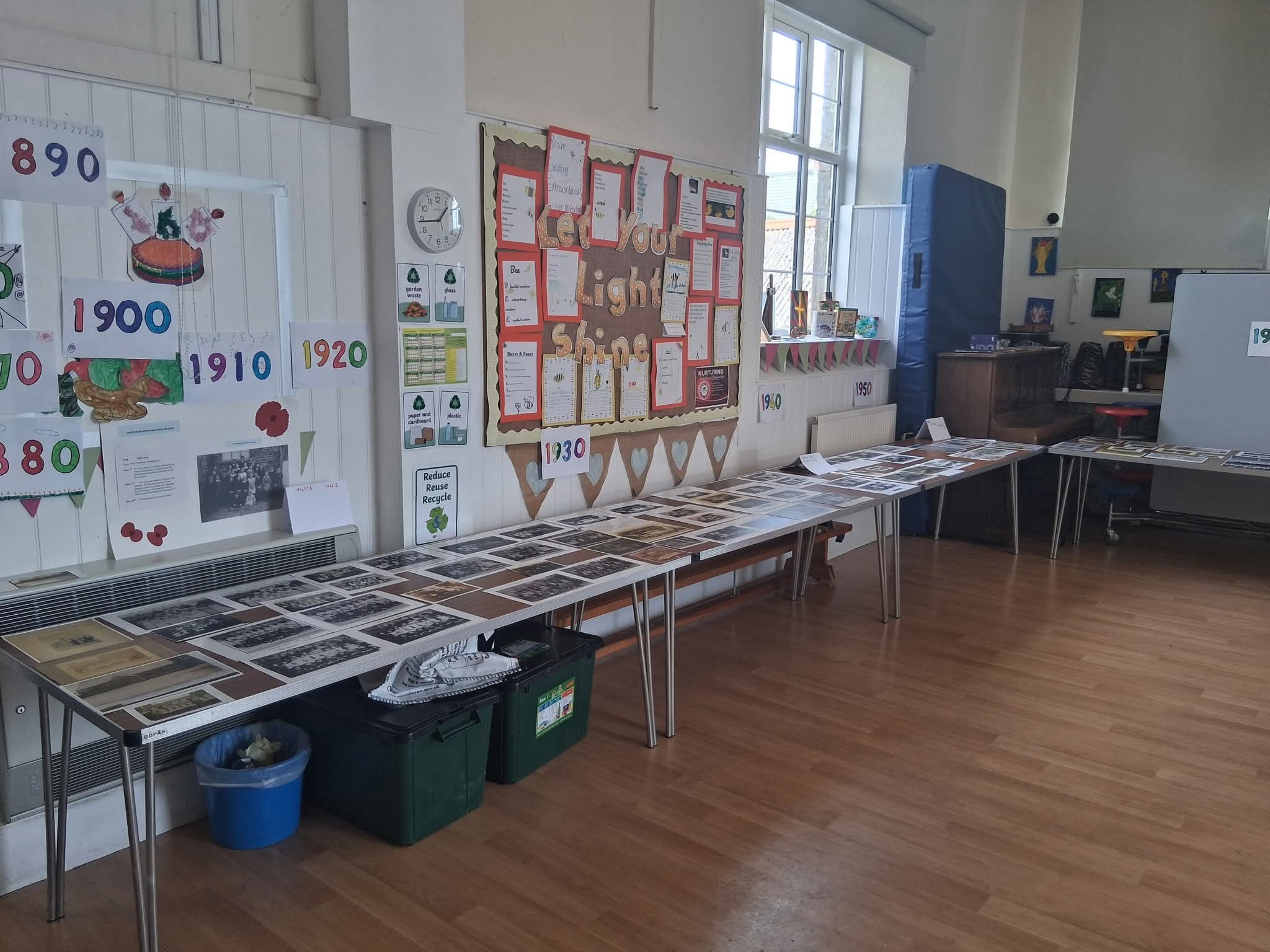 Northlew and Ashbury Primary School's exhibition marks its 160 years.
