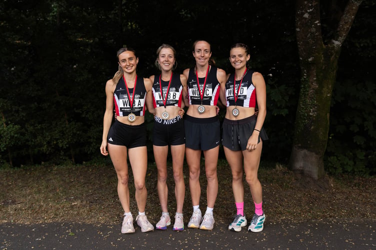 Tavistock AC Senior Female winners