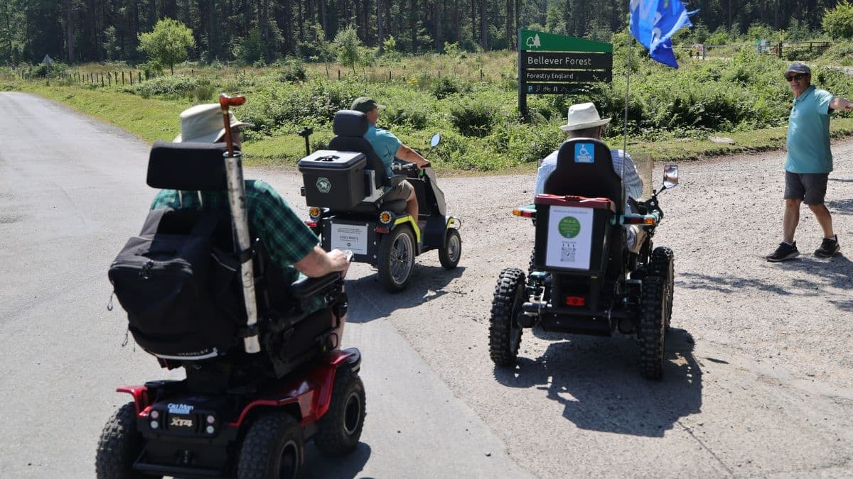 Photo: tavistock-today.co.uk Dartmoor National Park is giving freedom to all with a mobility scooter scheme